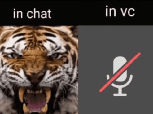 In Chat vs In VC